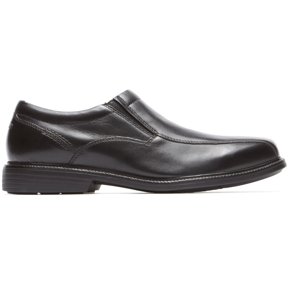 Rockport Slip-On For Mens Black - Charles Road - TJ7895360